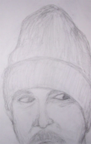 my drawing of jeffrey zeldman